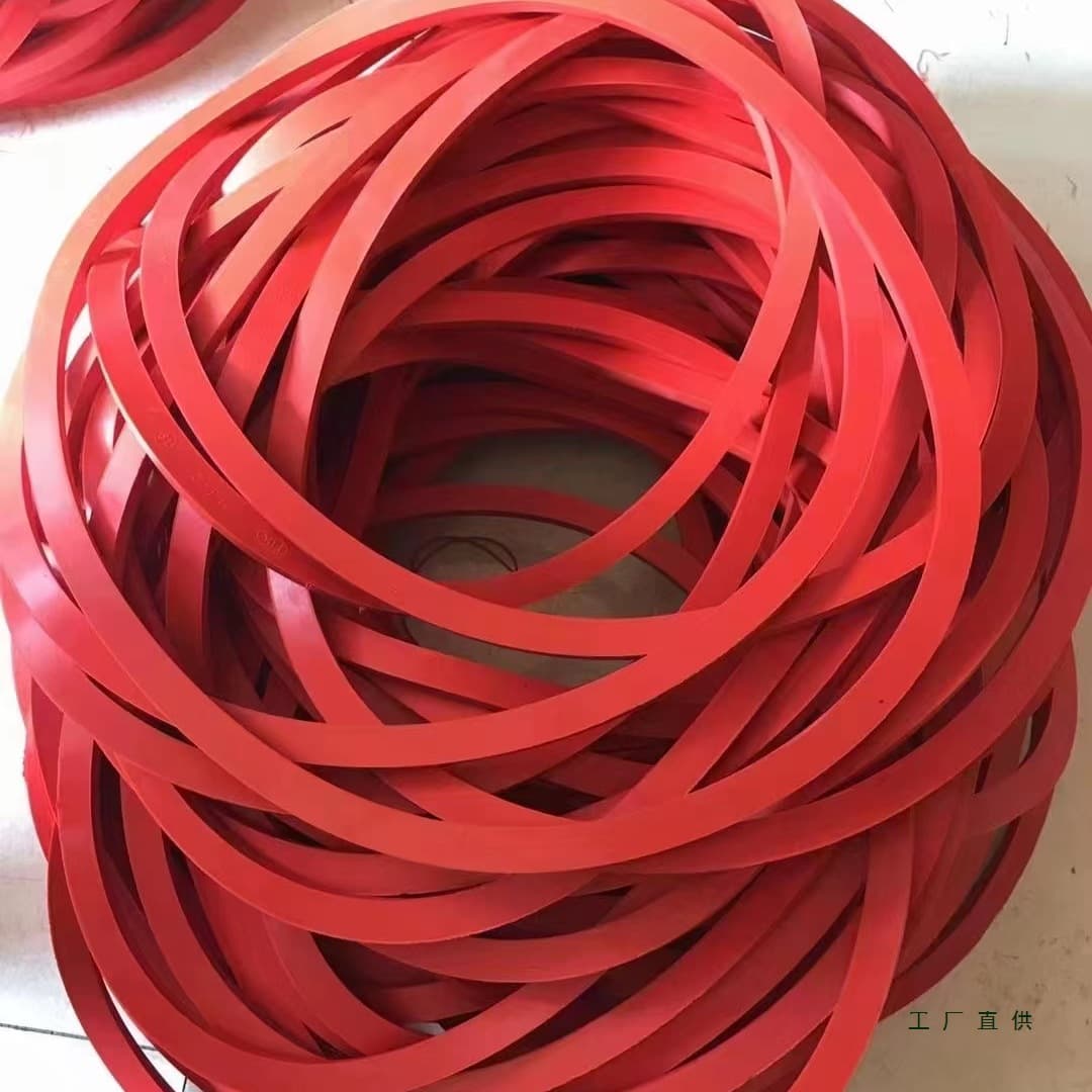 Bulk cement tanker, powder and particle material fly ash truck sealing ring, tank mouth wear-resistant rubber ring, Tongya, Lingyu, CIMC