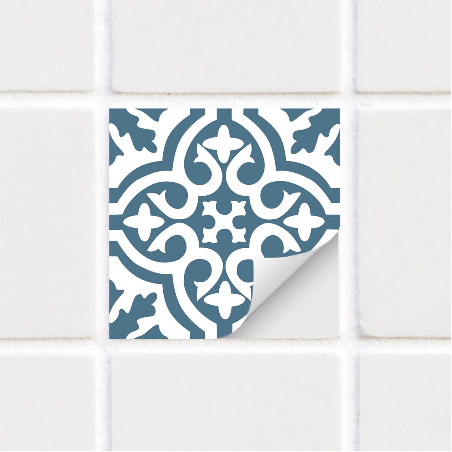 Funlife Boho Style Polymer Leather Texture Tile Sticker for Home Kitchen Stove Wall Renovation TS213