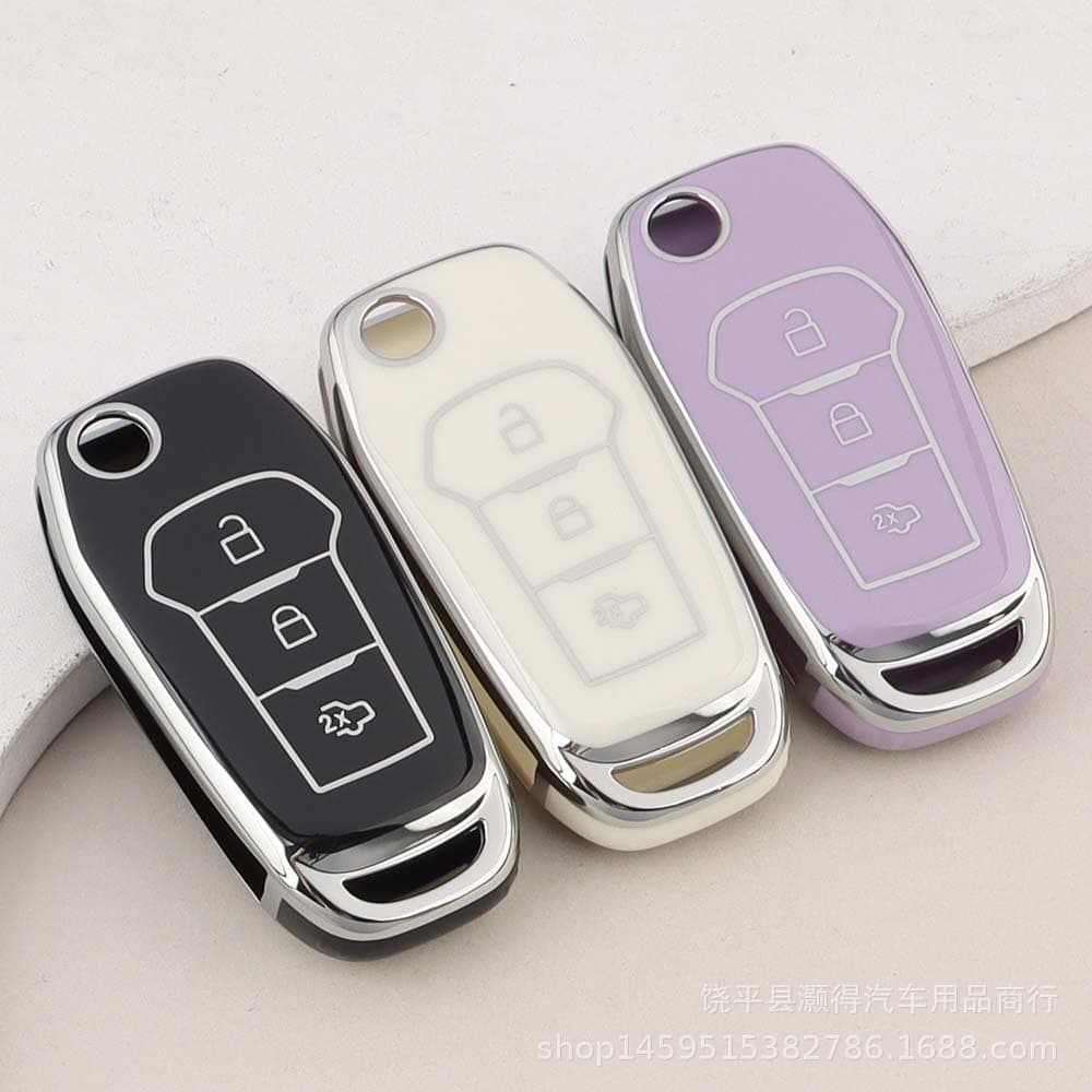 Ford Focus Key Case, Everest Key Cover, Ecosport Keychain, Mondeo Key Shell, Fiesta Key Holder, Ford Genuine