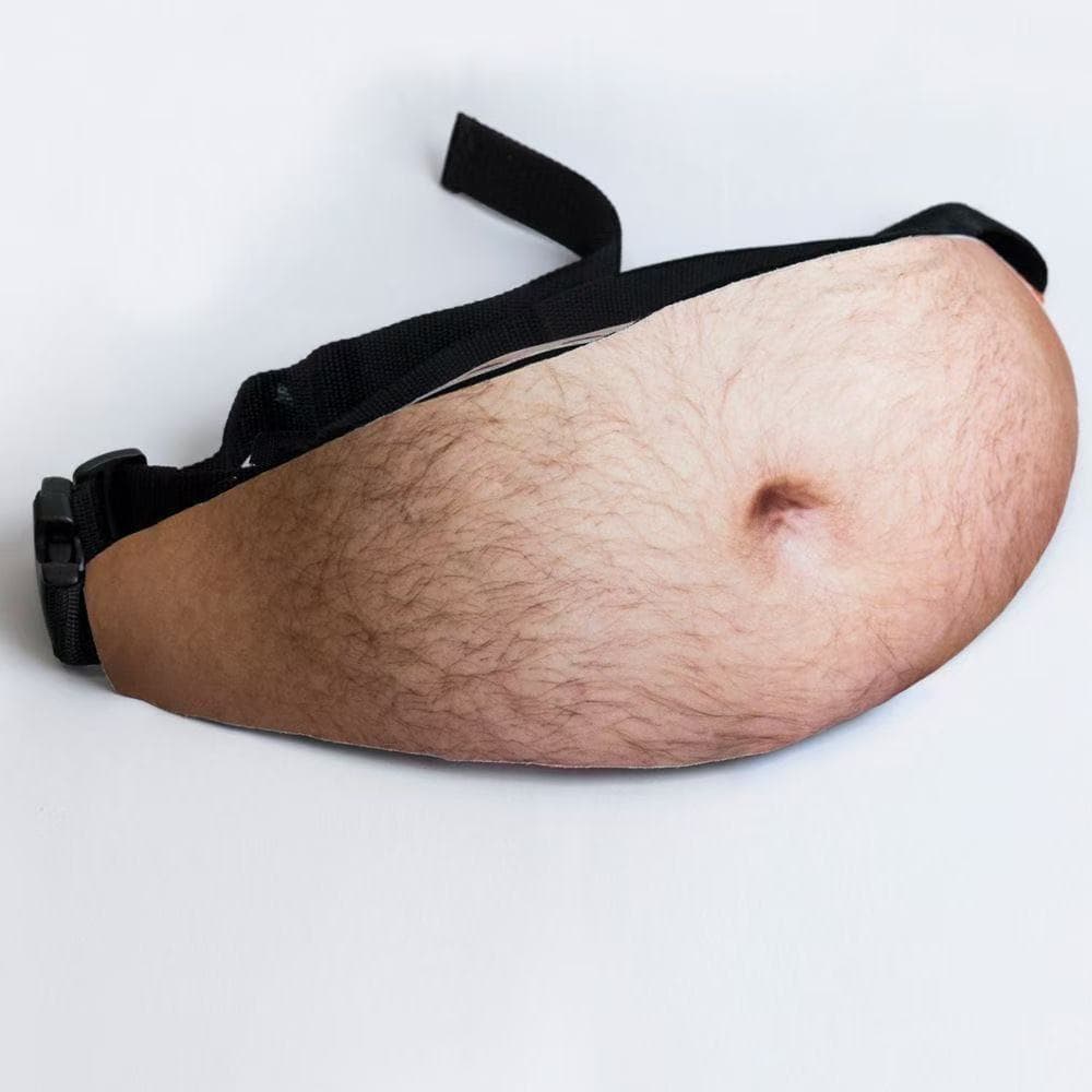 Creative Simulation Beer Belly Waist Bag Funny Belly Fanny Pack Novelty Tummy Waist Pack Butt Bag Sports Bag Manufacturer