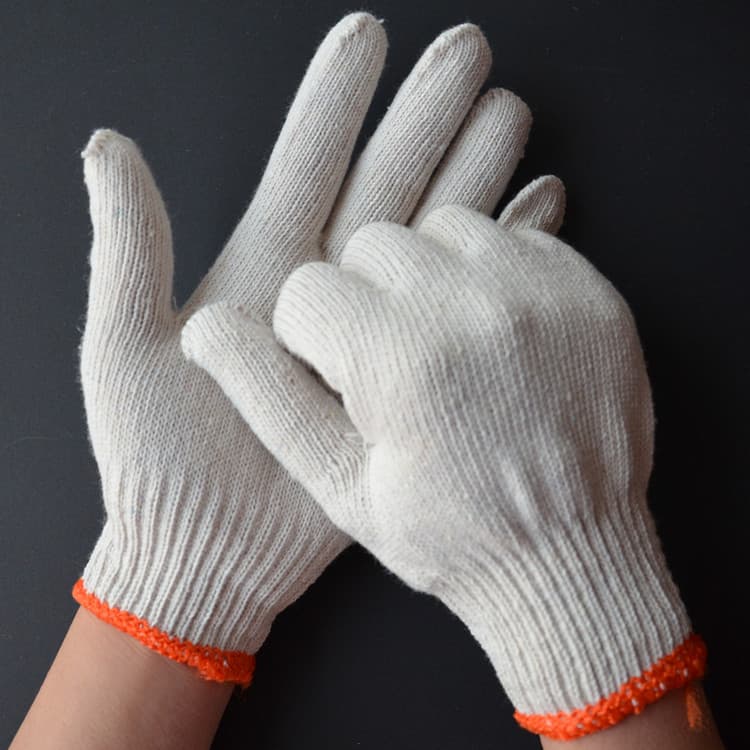 500g cotton yarn gloves, mountain-style yarn gloves for construction site labor protection, sold by the pound.