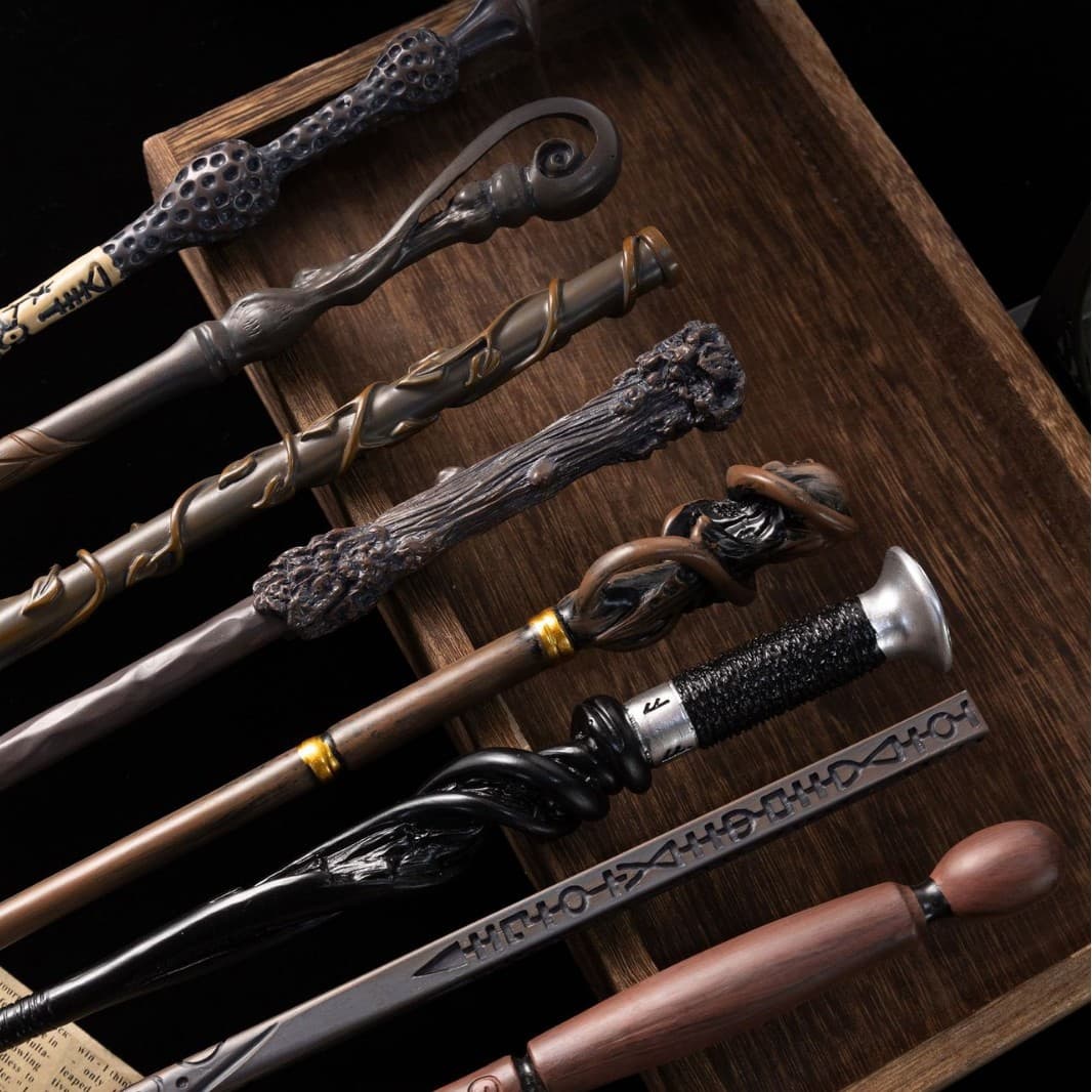 Harry Potter Wand Metal Core Magic Wand Hermione Gift Movie Merchandise Performance Prop Role Play