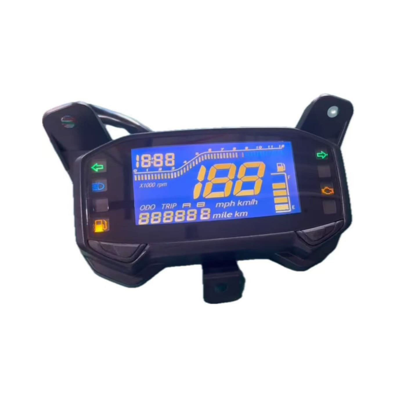 Suzuki UY125 LCD Instrument Motorcycle Modification Parts New Honda Imitation UY Gauge Compatible Digital Dashboard