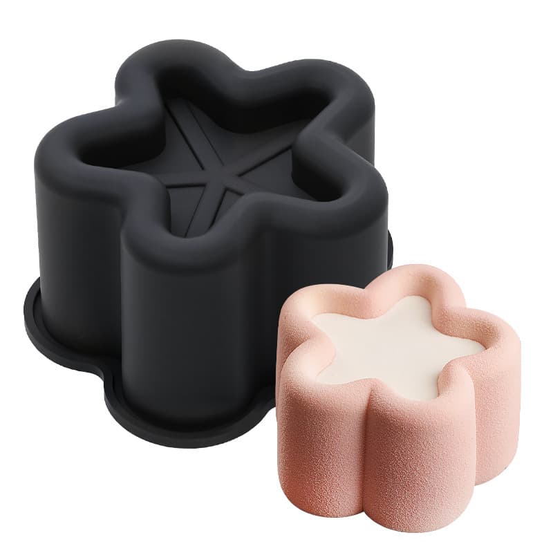 Best-selling 4-inch single-cavity silicone mold for French mousse cake, commercial baking tool, factory wholesale