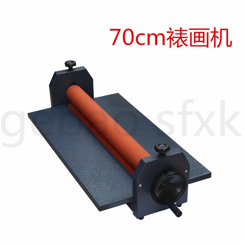 Laminator Cold Laminating Machine Home Hand-cranked Manual Cold Laminator 700MM Factory Direct Printing Photo Packaging