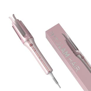 Cross-border 25mm Large Wave Curling Iron with Anti-scald, Long-lasting Styling, Negative Ion Rotating Automatic Curling Wand