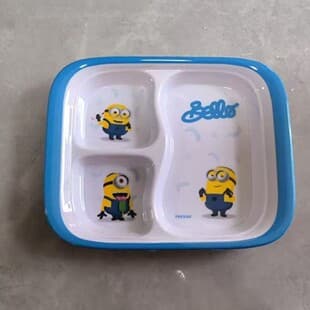 Melamine Dinner Plate, New Home Plate, Plastic Plate, Cute Plate, Children's Plate, Cartoon Plate