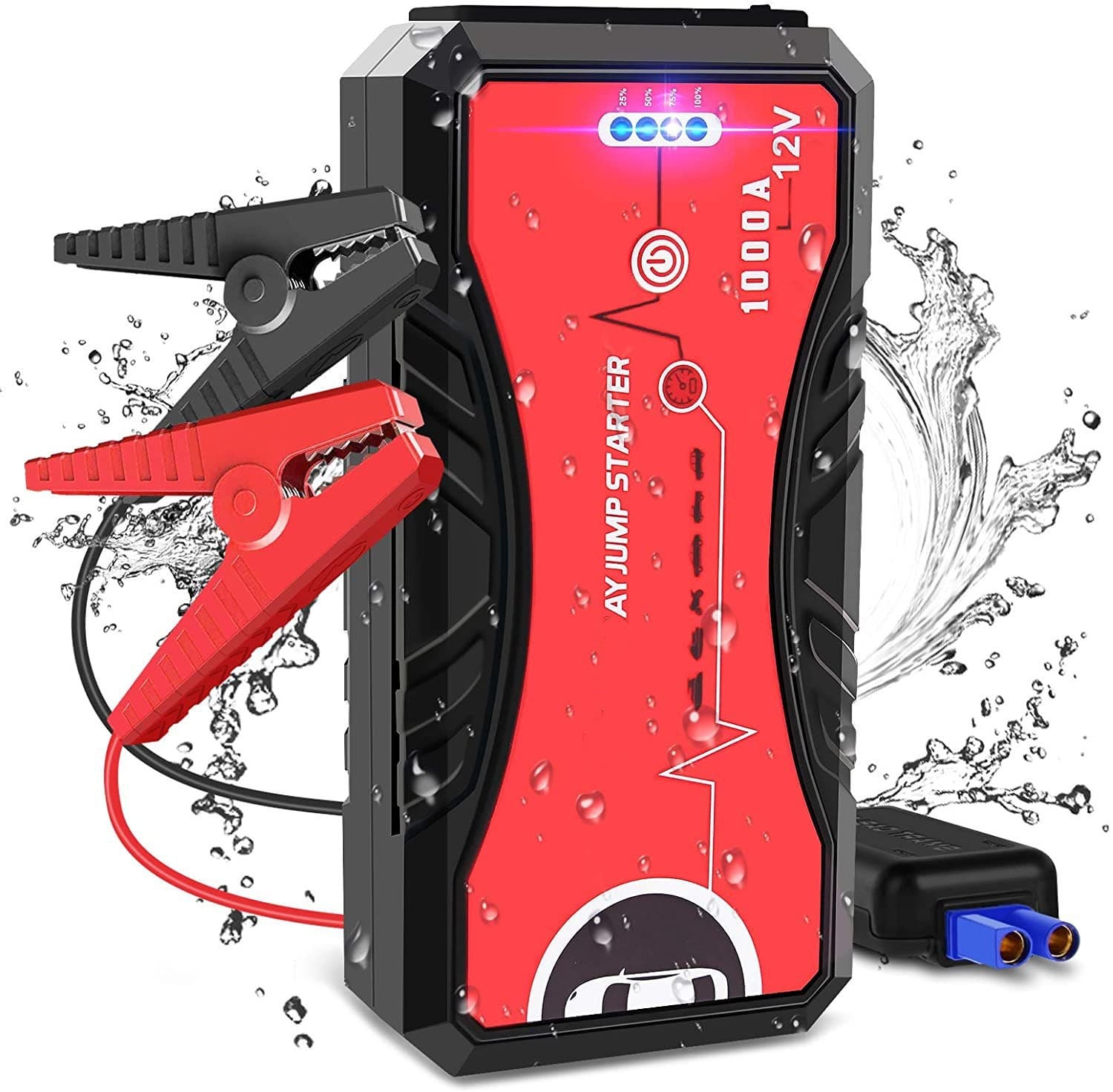 Car emergency starting power supply 12v battery lighter mobile rescue battery lithium battery