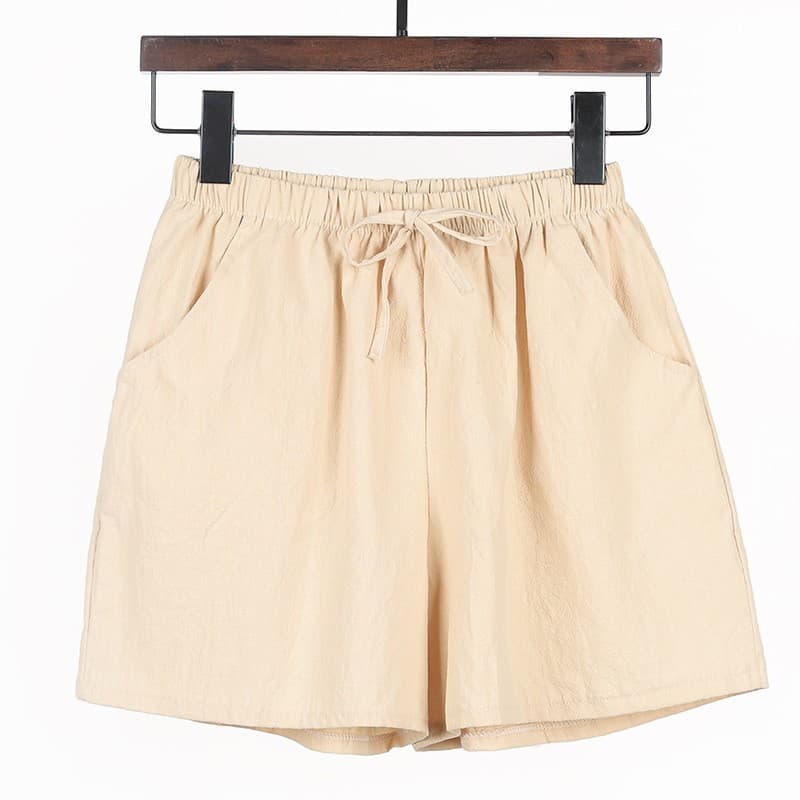 Cross-border Bestseller Shorts Summer Women High Waist Loose Plus Size Sports Casual Shorts Women Wide Leg Pants