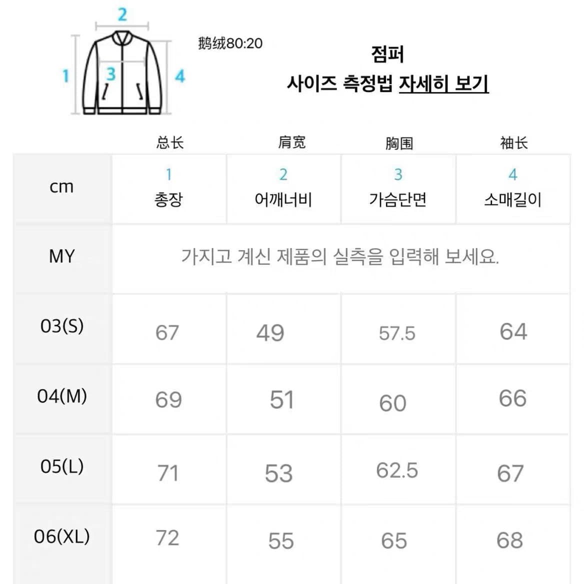 Men's down jacket