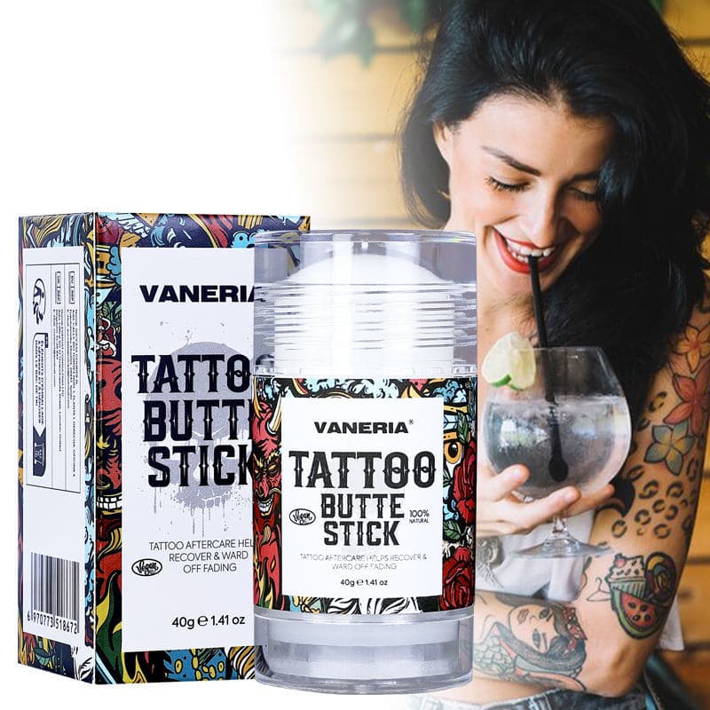 VANERIA Tattoo Aftercare Balm Brightening Moisturizer Color Enhancer Tattoo Protection Cream Soothing Stick