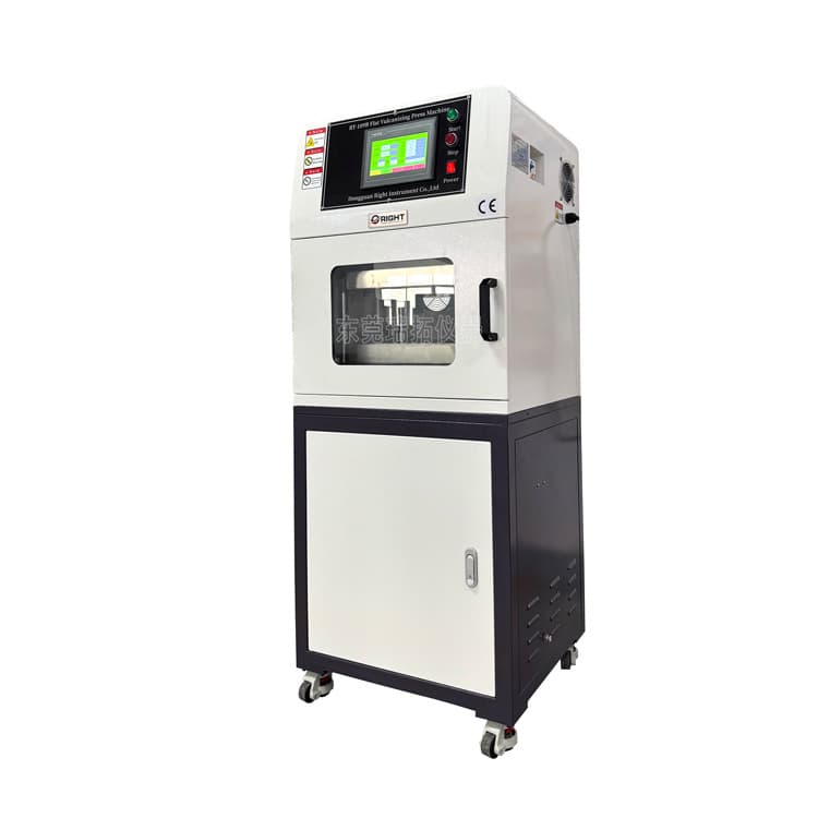 Laboratory Small Plate Vulcanizer, Intelligent Plate Vulcanizer, Vertical Small Compression Molding Machine with Adjustable Pressure