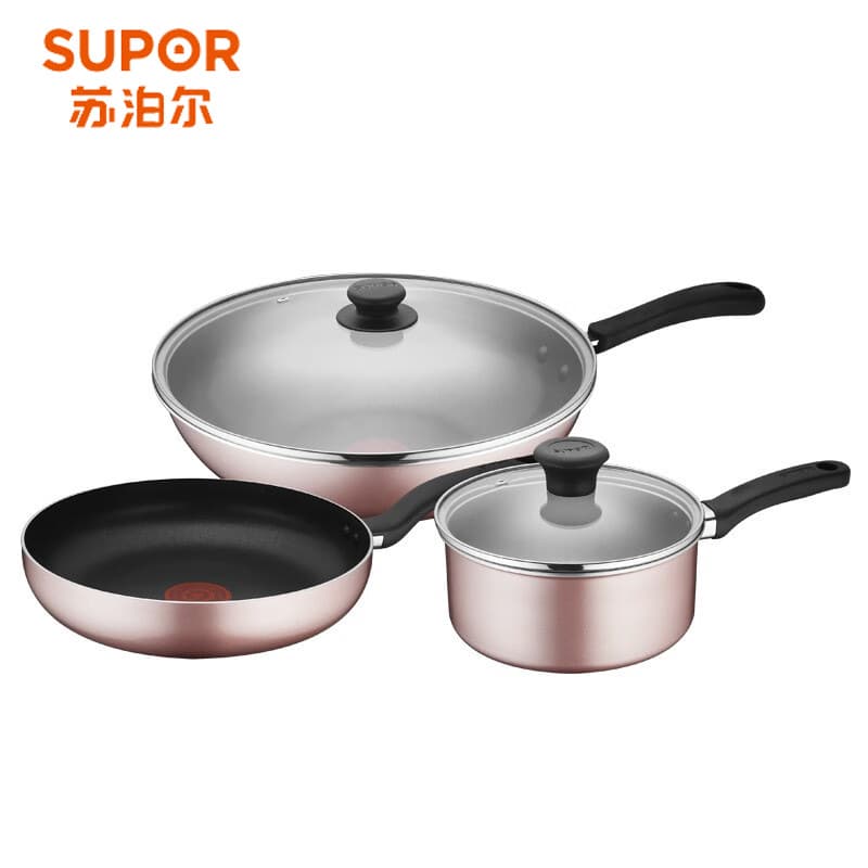 The specific style of Supor daily kitchen and drinking utensils, pressure cooker, wok and frying pan is subject to the model number in the option picture.