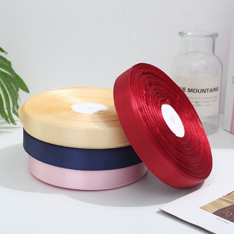 Bow ribbon gift packaging ribbon, cake baking gift box ribbon, wedding decoration cross-border ribbon wholesale