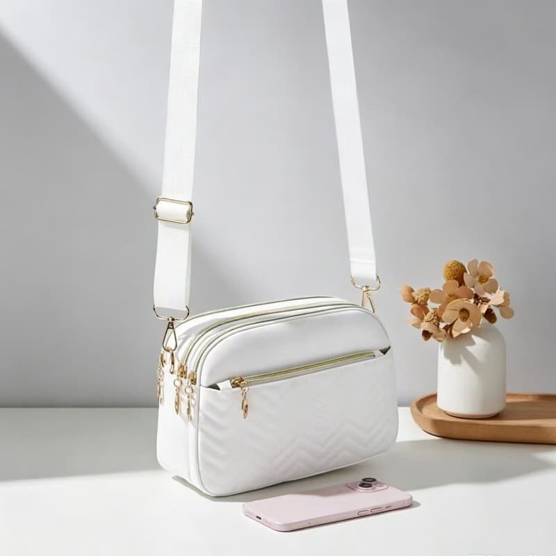 Hot Selling Women's Bag Premium Multi-layer Small Square Bag 2026 New Season Commuter Crossbody Phone Bag Large Capacity Women's