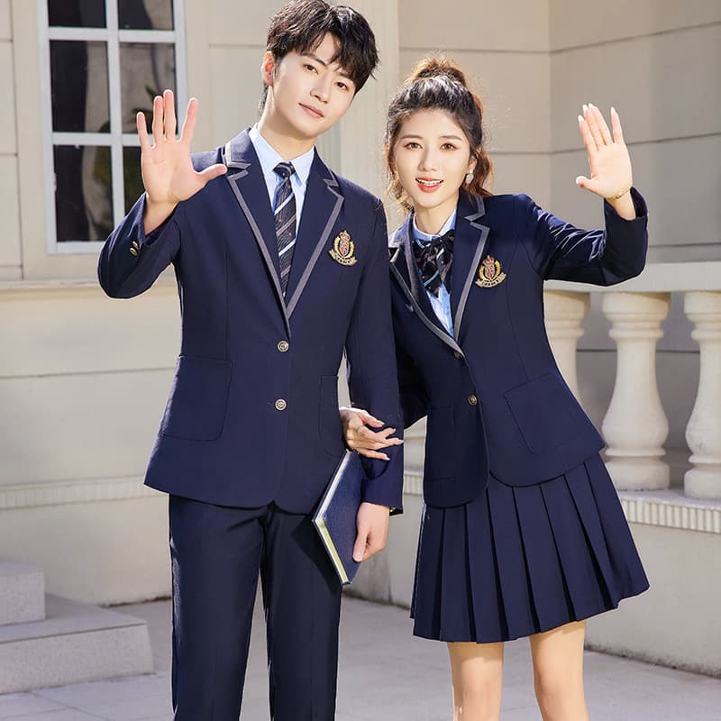 jk uniform suit men's and women's orthodox college style suit three-piece set junior high school uniform graduation class uniform school supply suit