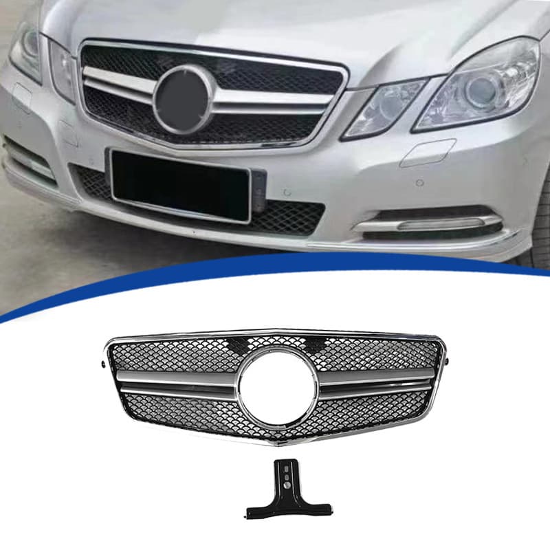 For 2009-2012 Mercedes-Benz E-Class W212 Front Grille OEM Replacement AMG Style