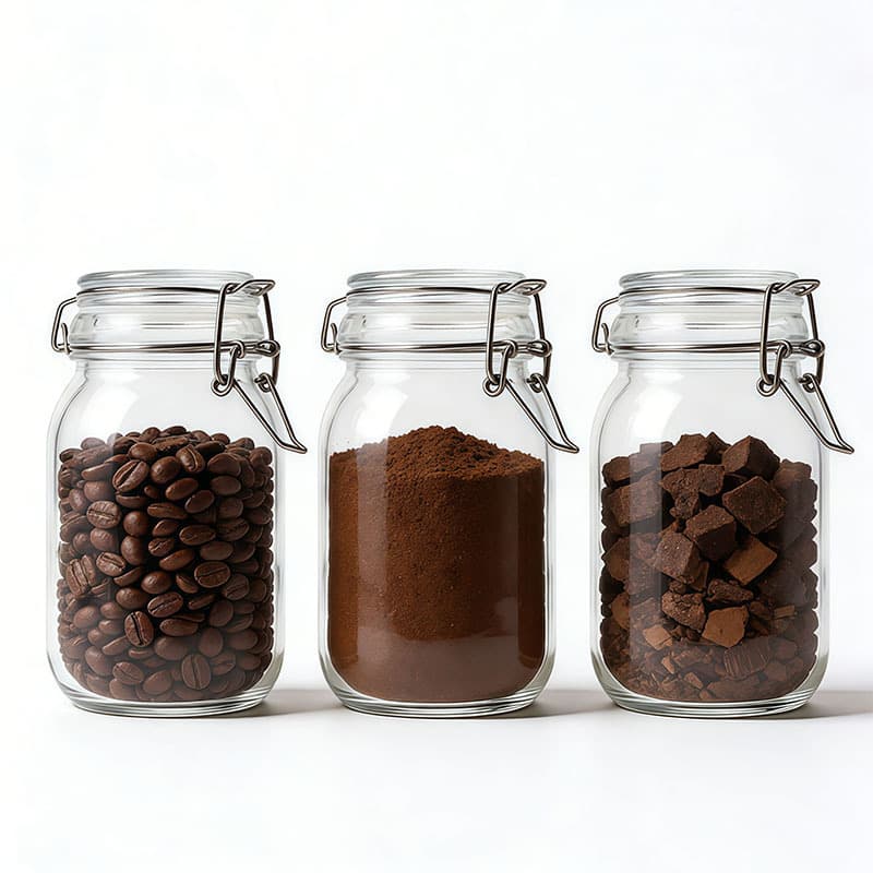 Factory Direct Sealed Jar Wine Glass Bottle Transparent Storage Jar Clasp Glass Sealed Jar Food-Grade Jar