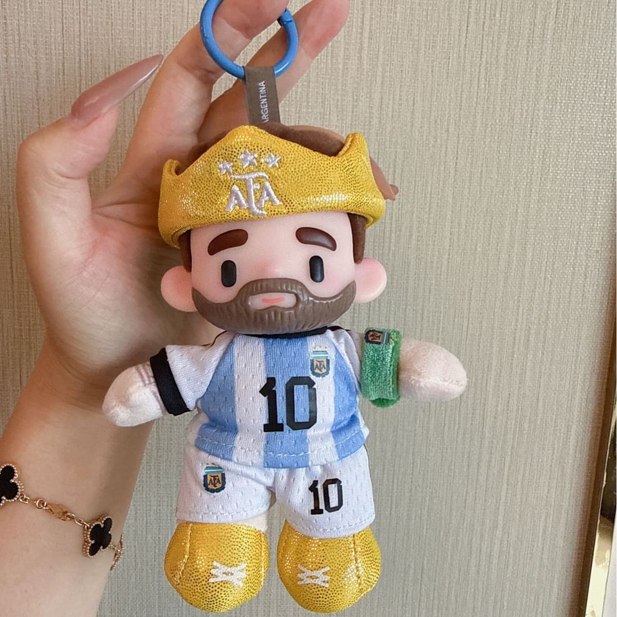 New Vinyl Face World Cup Souvenir Guangzhou Vinyl Face Naked Doll Unmarked Trendy Toy Male Fan Doll Machine Wholesale