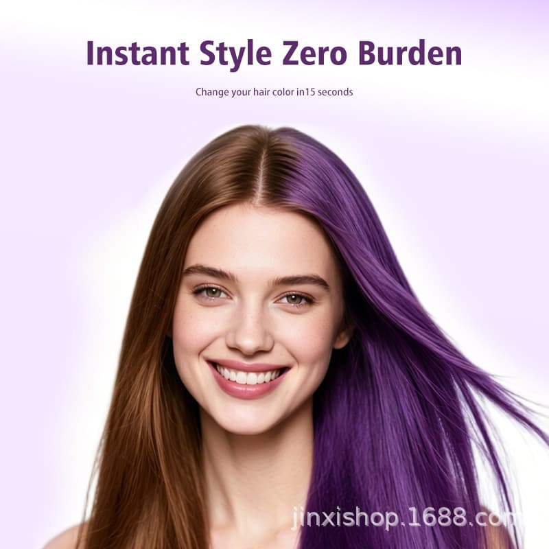 Cross-border Hair Dye Spray Plant-Based Temporary Hair Color Washable Non-Damaging to Hair and Scalp