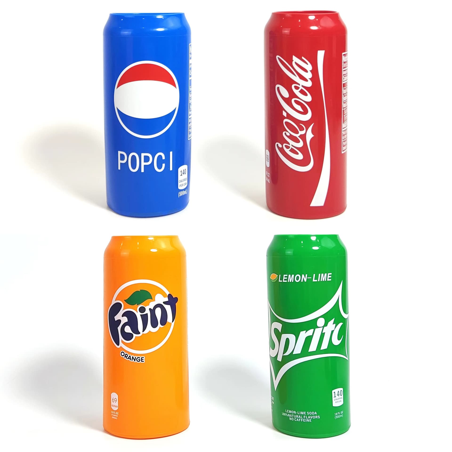 500ml Coke can cover silicone cover beverage Pepsi Sprite Fanta beer cover 355mll can protective cover