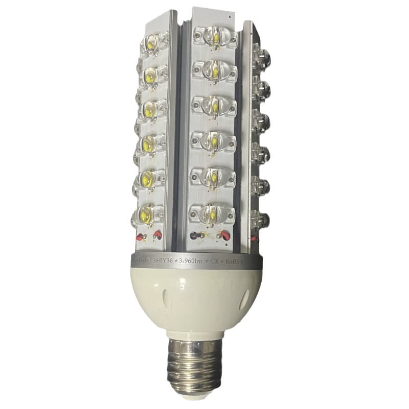 36W LED Corn Light 220V Edison Light Source Lightning Protection Project E40 Aluminum 360° Illumination Courtyard Lamp