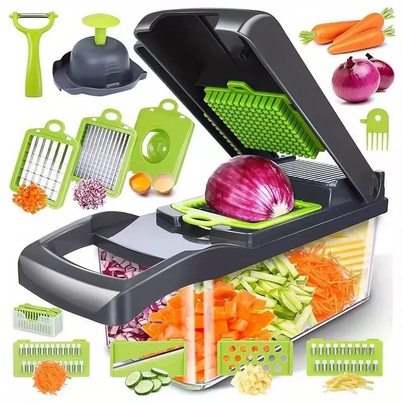 Amazon Kitchen Gadget - Vegetable Chopper, Multi-Function Dicer, Shredder, Grater, Slicer, Kitchen Tool