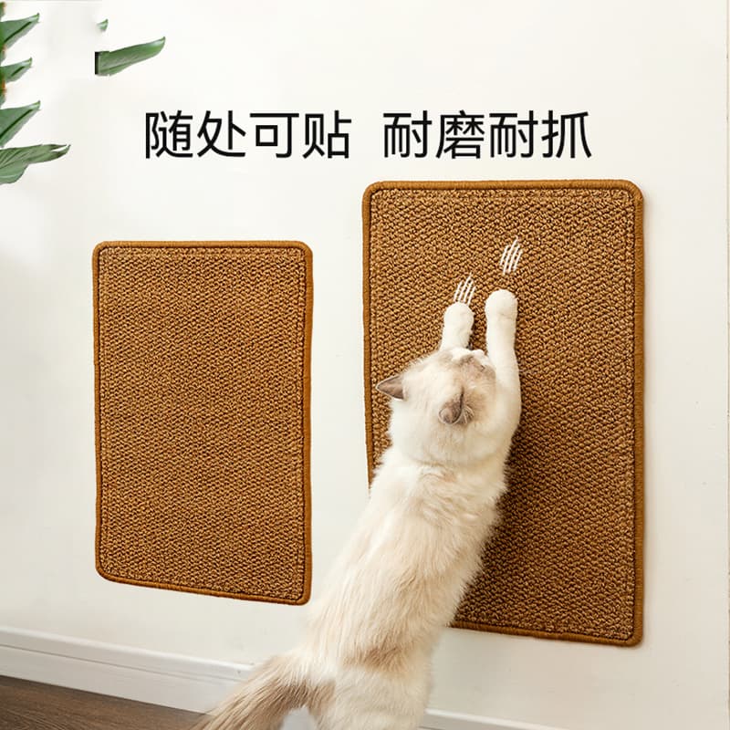 Cat Scratch Board Toy - Corrugated Cardboard Scratcher with Catnip - Durable Cat Scratching Toy for Indoor Cats
