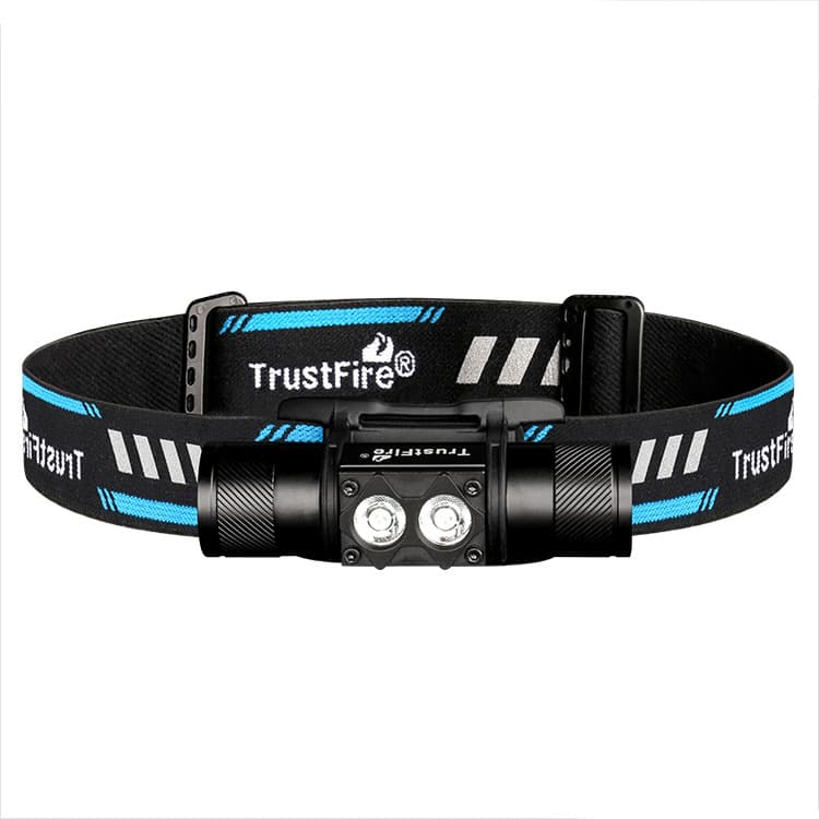 TrustFire Headlamp Camping Hiking LED USB Charging Port 18650 Rechargeable Lithium Battery Outdoor