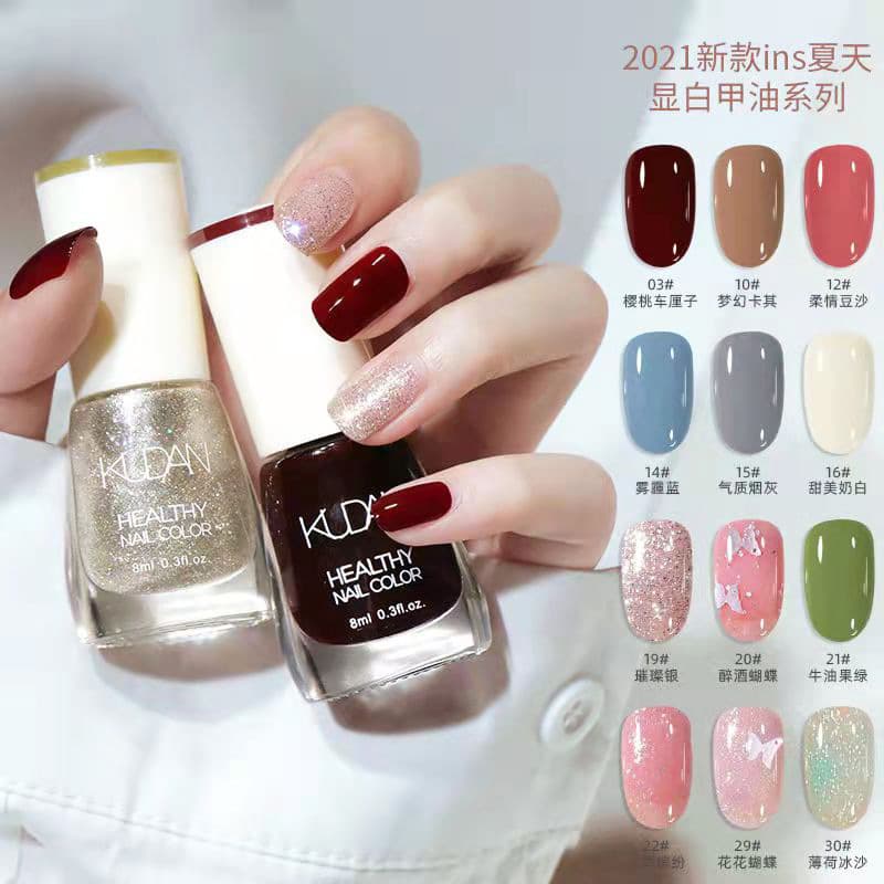 New nail polish that brightens, dries quickly, no baking required, long-lasting, non-peelable, clear nail polish, nude nail polish wholesale.