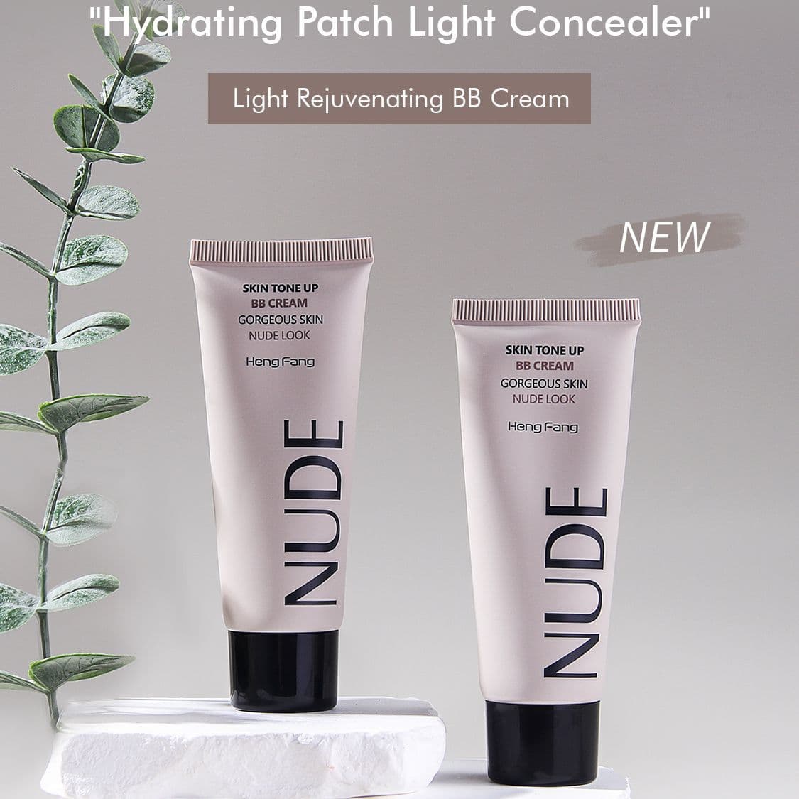 Cross-border Foreign Trade All-English Lightweight Skin-Enhancing Long-Lasting BB Cream Ivory White Natural Color Export Affordable Women's Makeup