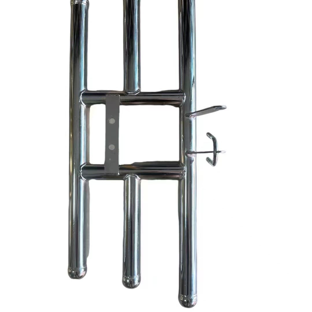 Thickened Chrome-plated Rear Rack Motorcycle Rear Carrier Rear Tail Rack Cargo Goods Rack Heavy-duty Fixed