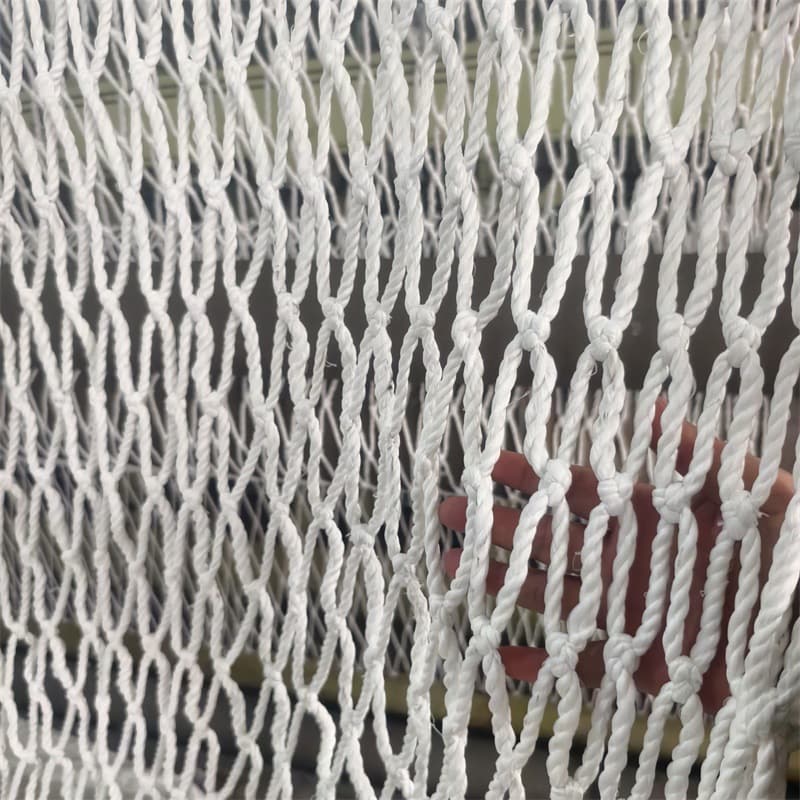 Coal Mine Double-Resistant Nylon Rope Gangue Barrier Net, Horizontal Catch Net, Safety Rope Net, Nylon Fall Arrest Protective Net Bag