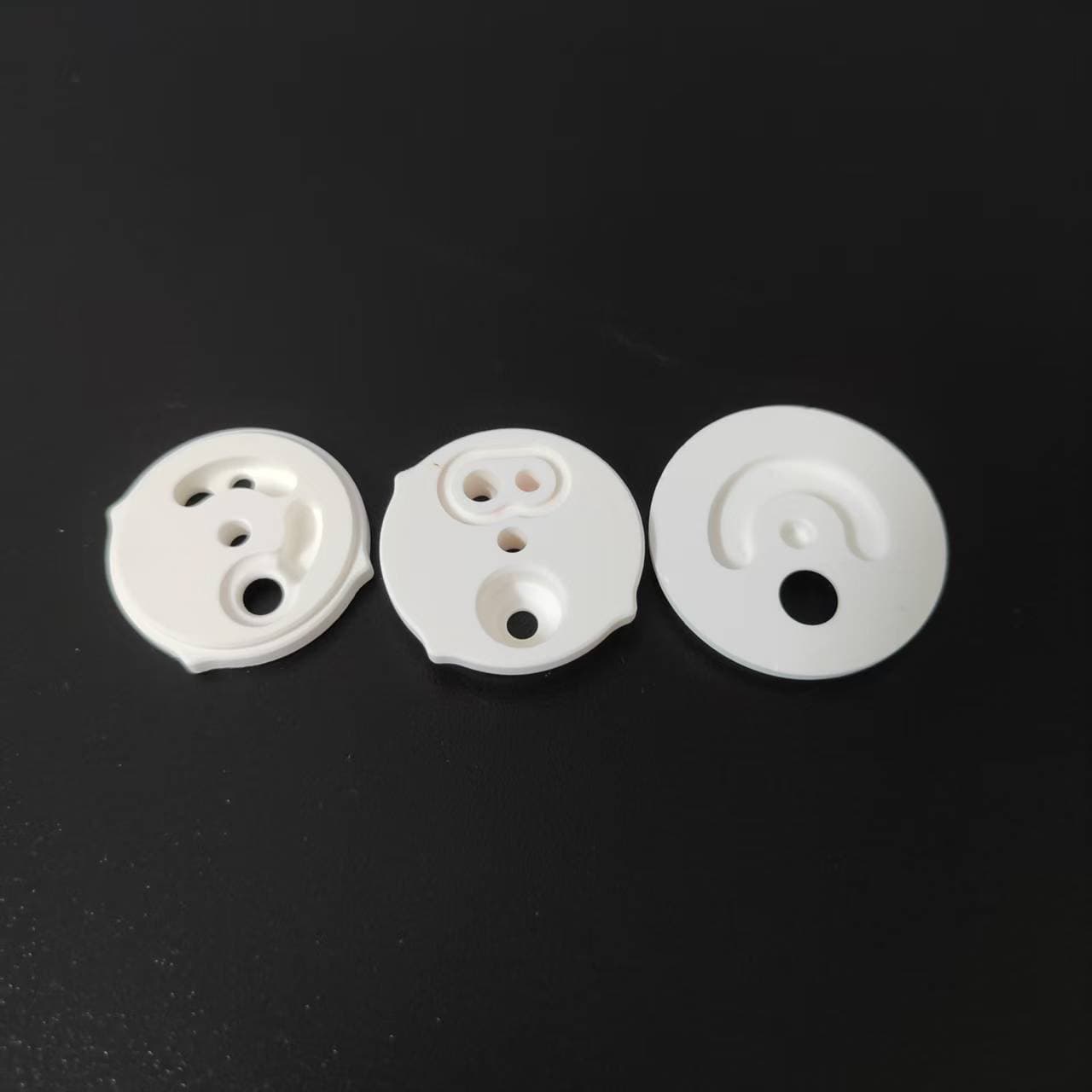 High Precision Ceramic Valve Chips High-Temperature Resistant Insulated Custom Ceramic Structural Parts Production Alumina Zirconia Ceramics