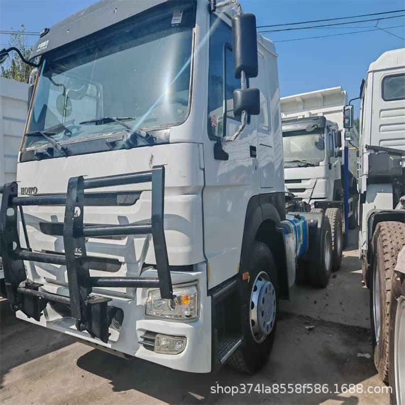 Factory export HOWO 371 horsepower used engineering tractor, Africa can convert to right-hand drive, heavy-duty truck