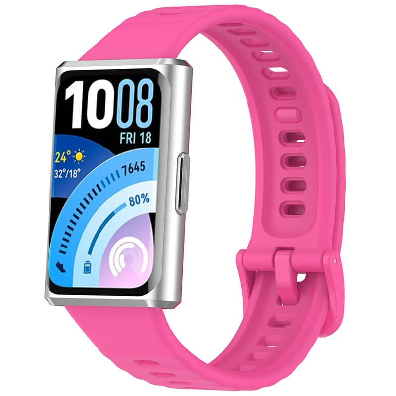 Suitable for Huawei band 11 fluororubber strap official solid color strap HUAWEI band11pro wrist strap wholesale