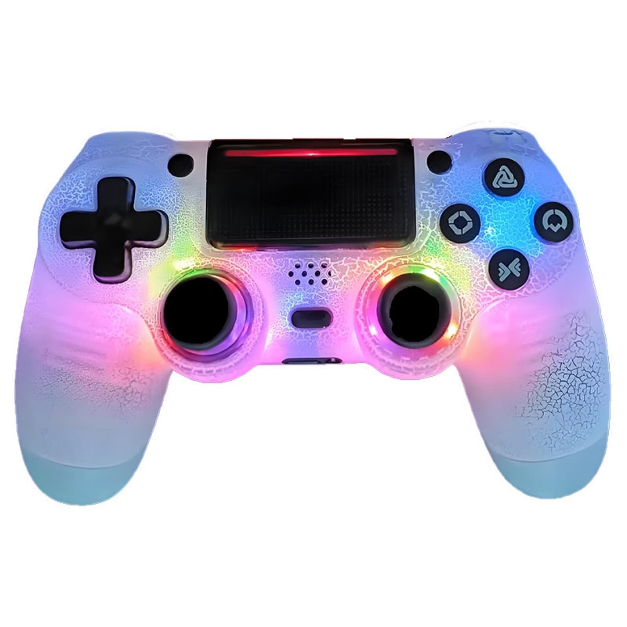Private Model Wireless Bluetooth Controller P4 Game Controller Computer Controller P4 Bluetooth Controller Colorful Game Controller