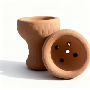 Arabic Ceramic Handmade Red Clay Heat Management Hookah Bowl Ceramic Head Accessories Hookah Bowl