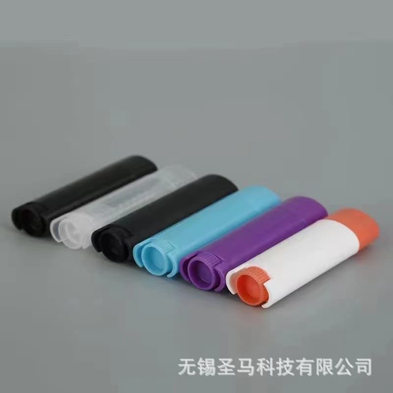 DIY flat lipstick tube lipstick tube empty bottle glossy 5g mouth wax tube concealer stick deodorant packaging bottle