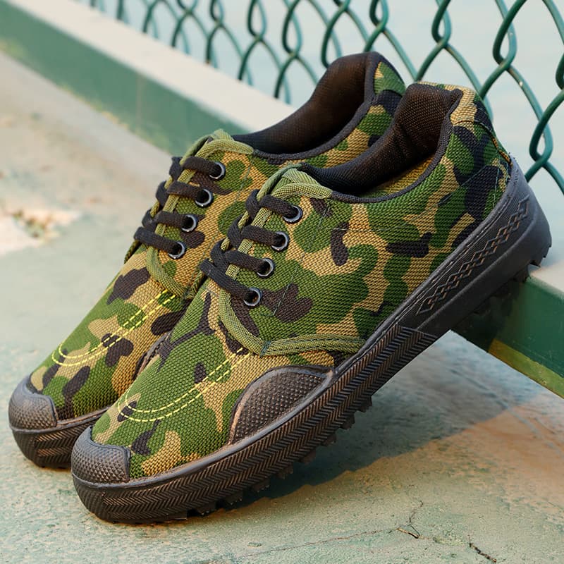 Wholesale Liberation Shoes Men's Wear-resistant Breathable Training Shoes Military Training Shoes Construction Worker Labor Safety Shoes Rubber Shoes Work Shoes