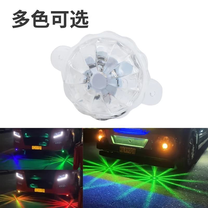 Cross-border Hot Selling Truck 24V Motorcycle 12V Chambray LED Atmosphere Strobe Light Car LED Chassis Decoration Light