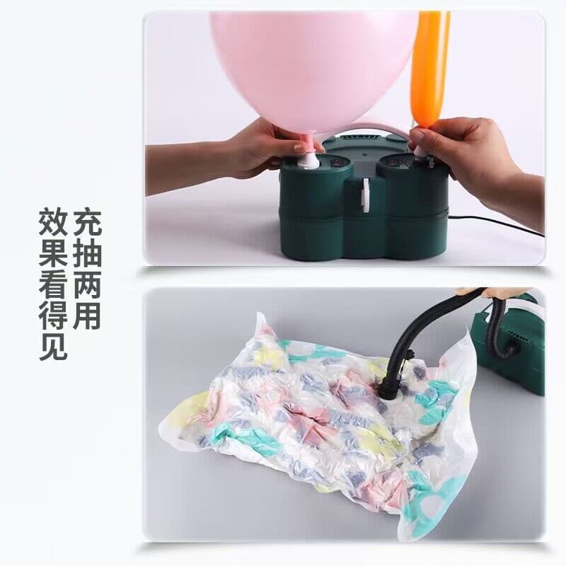 HF-766 Double Layer Balloon Inflator Long Balloon Electric Air Pump Balloon Electric Inflation Equipment Wholesale