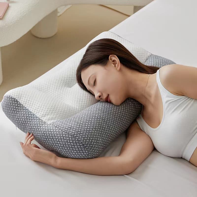 Japanese-style cervical vertebra pillow, non-correction repair, anti-traction pillow, neck protection pillow to aid sleep, a pair of orthopedic-specific adult pillow cores