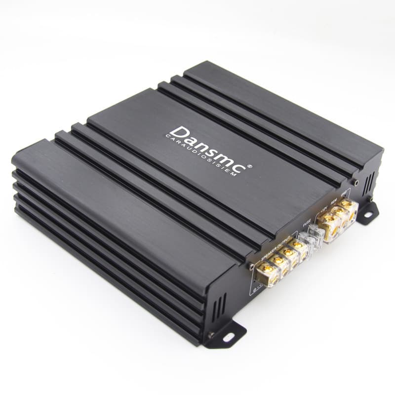 Class D Audiophile Car Amplifier 800W High-Power Single-Channel Dual Voice Coil Subwoofer Amplifier with Wired Remote