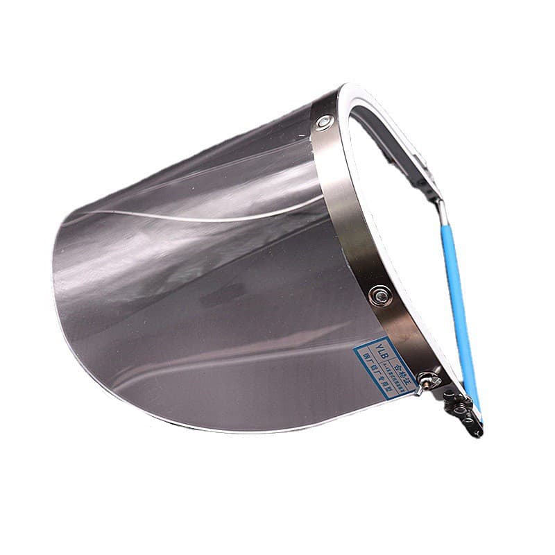 High Temperature Resistant Heat Insulation Face Shield for Furnace Workers, Steel Plant, Aluminum Foundry, Power Plant, Impact-Resistant Helmet-Mounted Mask with Free Shipping