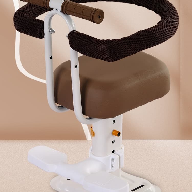 Front-Mounted Child Seat for Electric Scooter, Adjustable with Cotton Rear Stool for Baby