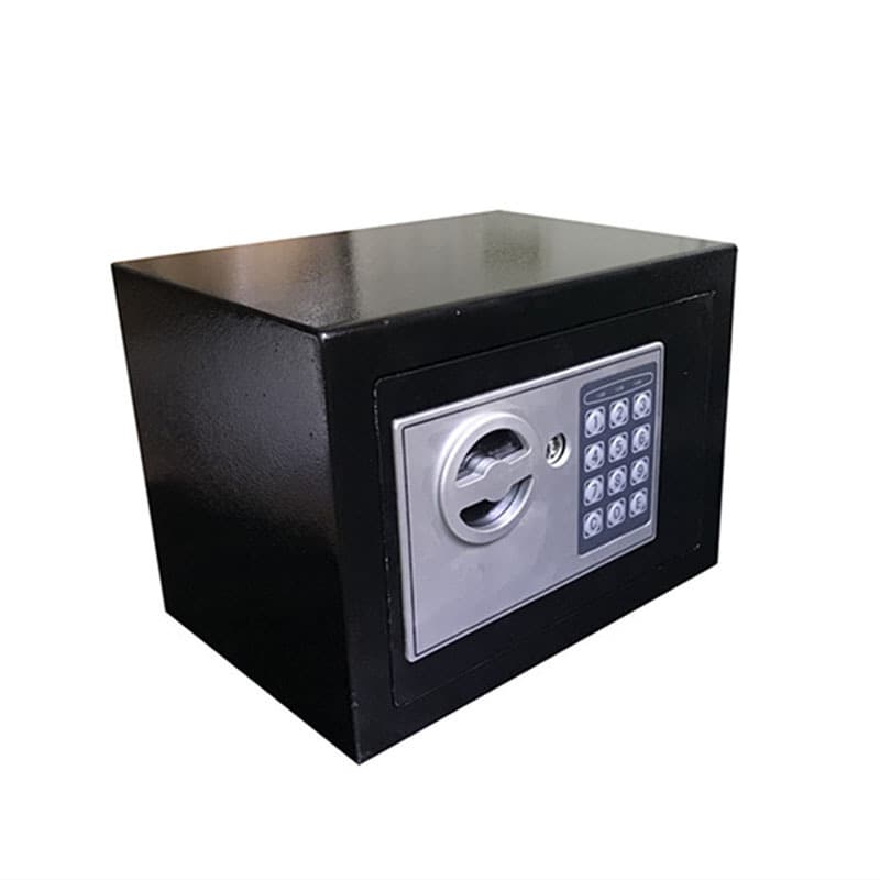 Safe 17E small hidden safe key plus password anti-theft cash box all-steel household mini safe