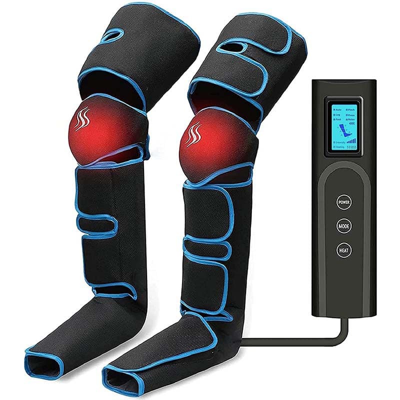 Cross-border Leg Massager with Air Pressure Heating Compress, Joint Therapy, Three-Section Air Wave Massager