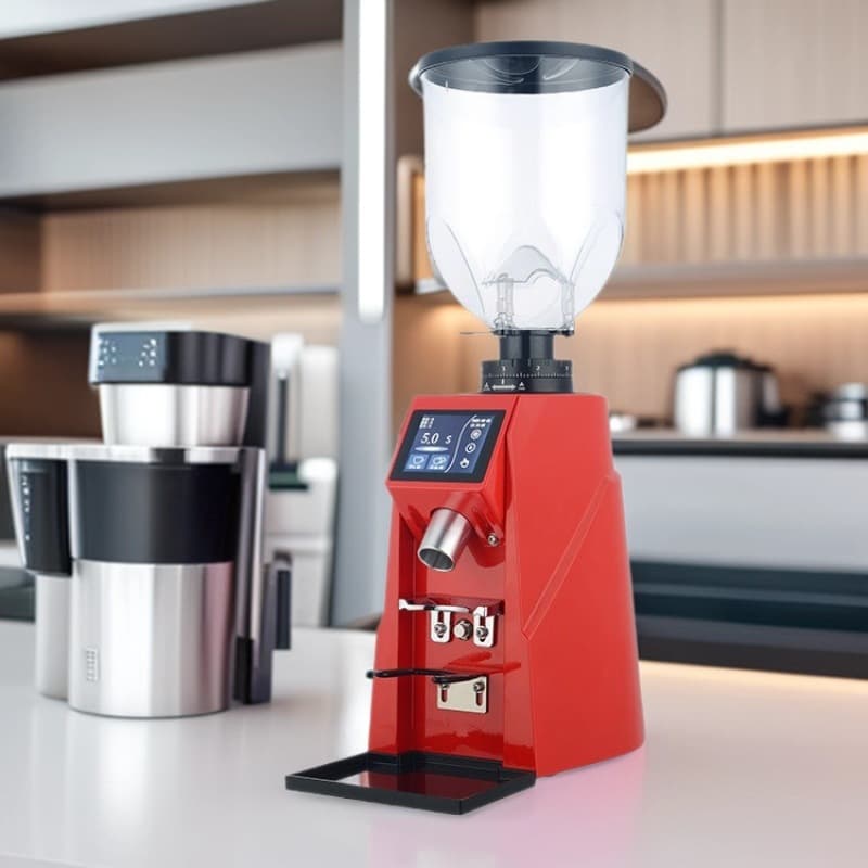 Electric coffee grinder, small espresso machine, home coffee bean grinder, 8065 automatic grinder