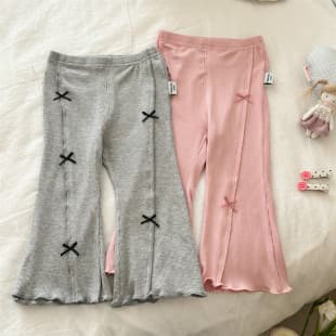 Girls Pants Summer 2026 New Trendy Little Girl Flared Pants Baby Girl Beautiful Versatile Casual Pants Trendy